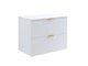 Armoire de salle de bains murale pour lavabo Liretu 107 (Blanc)