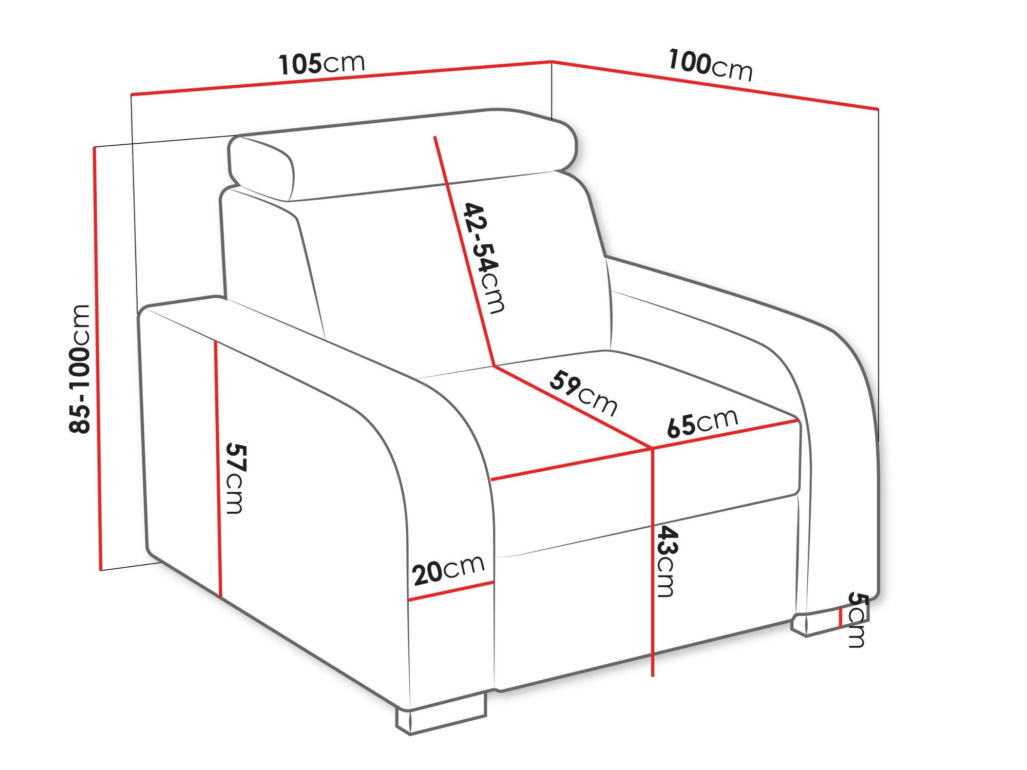 Fauteuil Ovos (Crown 17)
