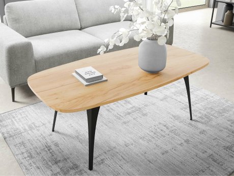 Table basse Oswego 125 (Chêne doré artisanal)