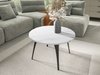Table basse Oswego 126 (Marbre blanc)