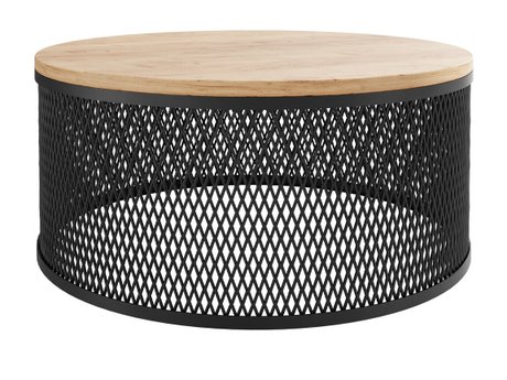 Table basse Oswego 127 (Chêne doré artisanal)