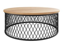 Table basse Oswego 128 (Chêne doré artisanal)