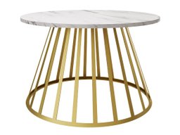 Table basse Oswego 129 (Marbre blanc)