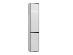 Armoire de bain à poser Tecavu 101 (Blanc brillant + Blanc)