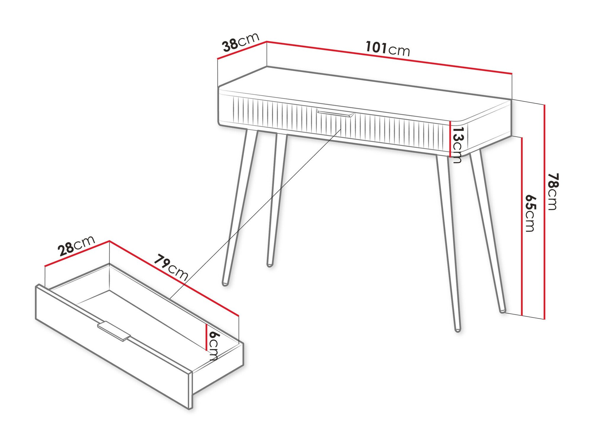 Console Versoe 110 (Beige)