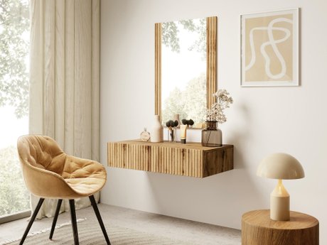 Coiffeuse Remeta 108 (Chêne wotan)