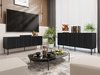 Ensemble de salon Evavese 105 (Noir)