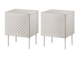 Ensemble de tables de chevet Tolfelo 104 (Beige)