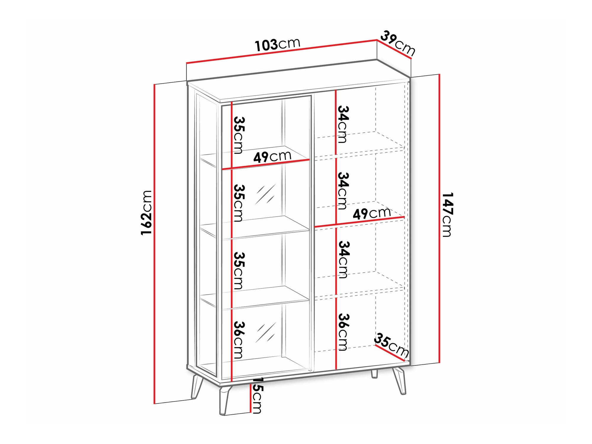 Étagère Salcira 102