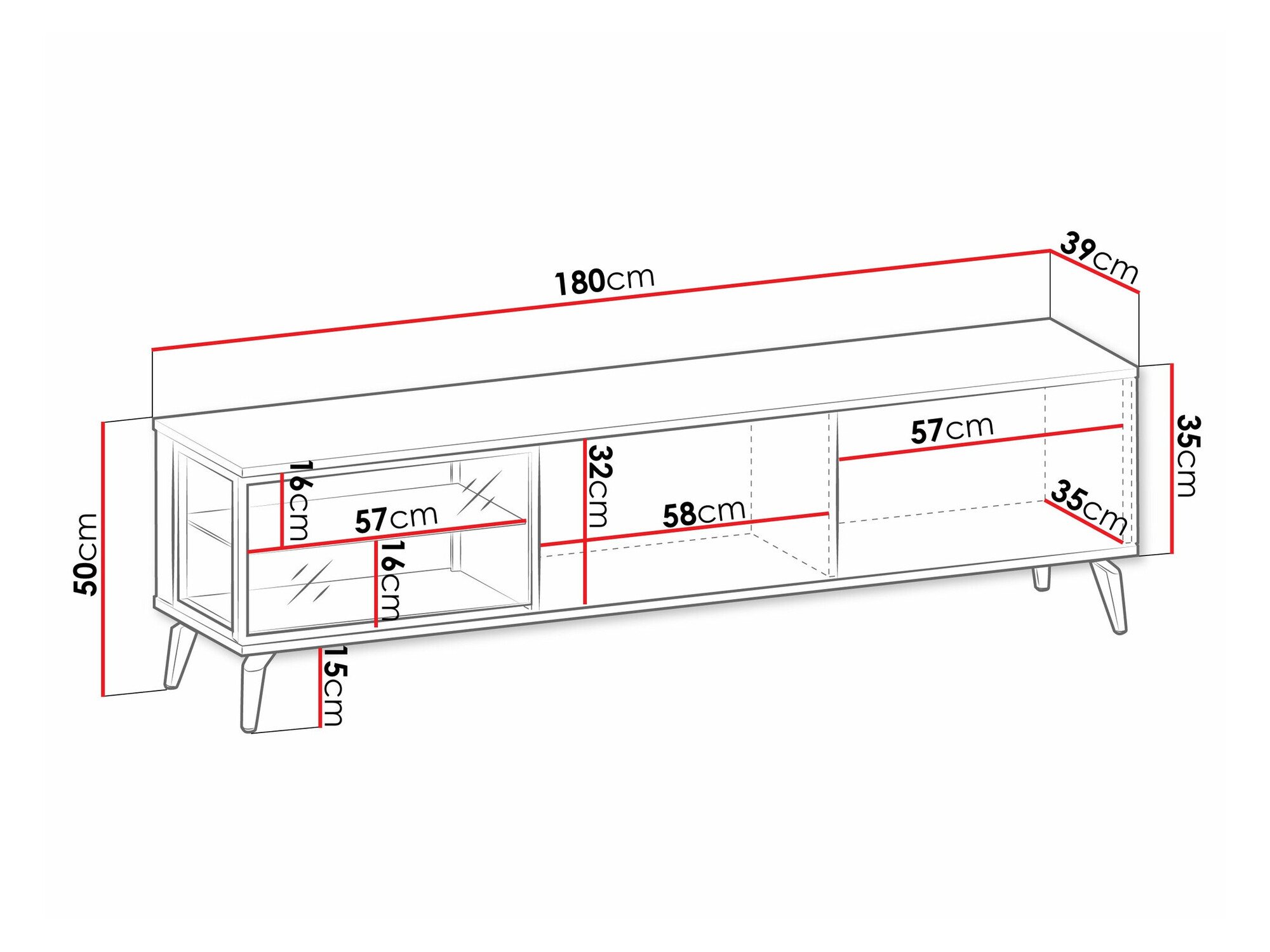 Meuble TV Salcira 103