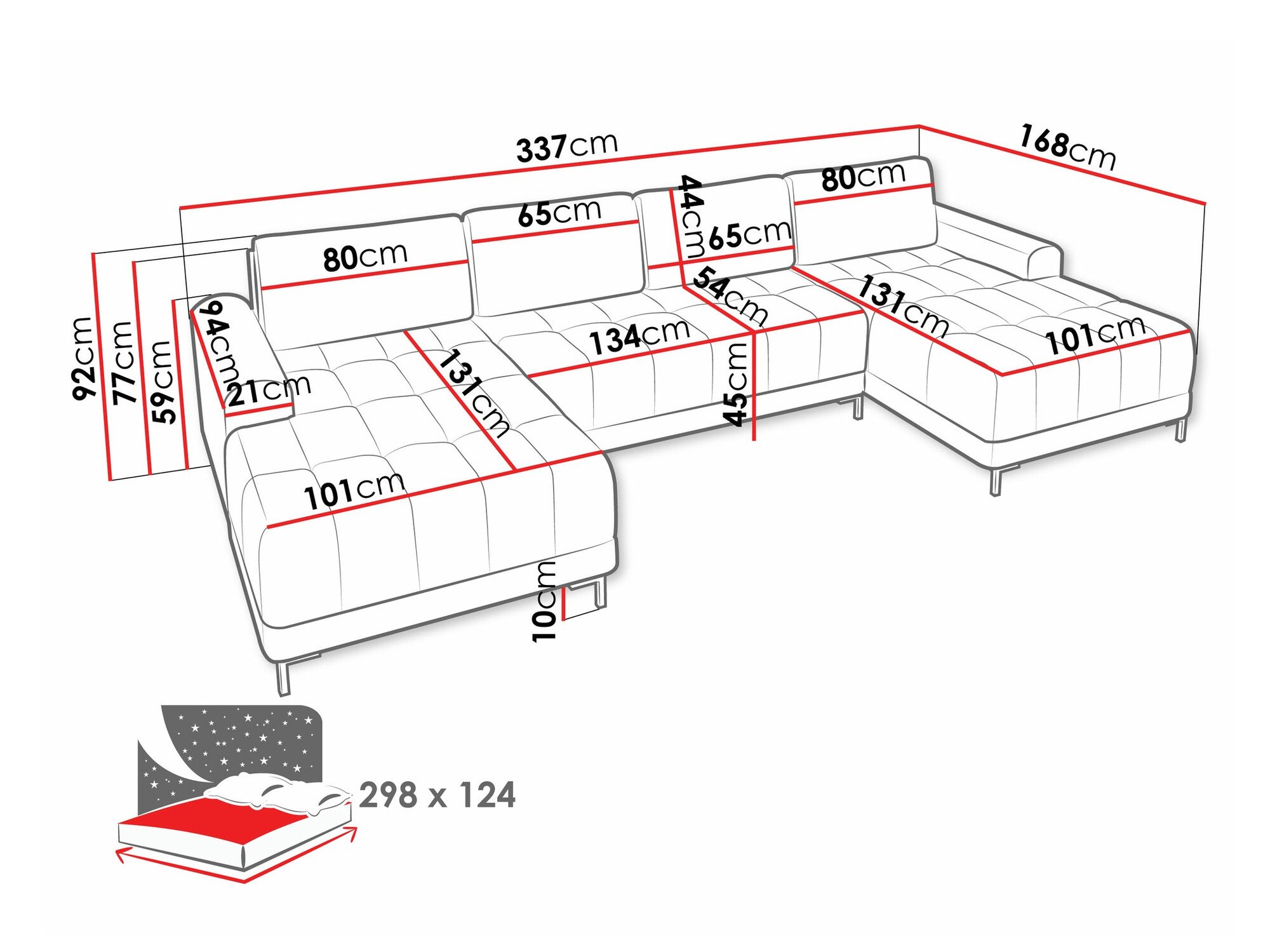 Canapé d'angle Stonecrest 101 (Velo 621)