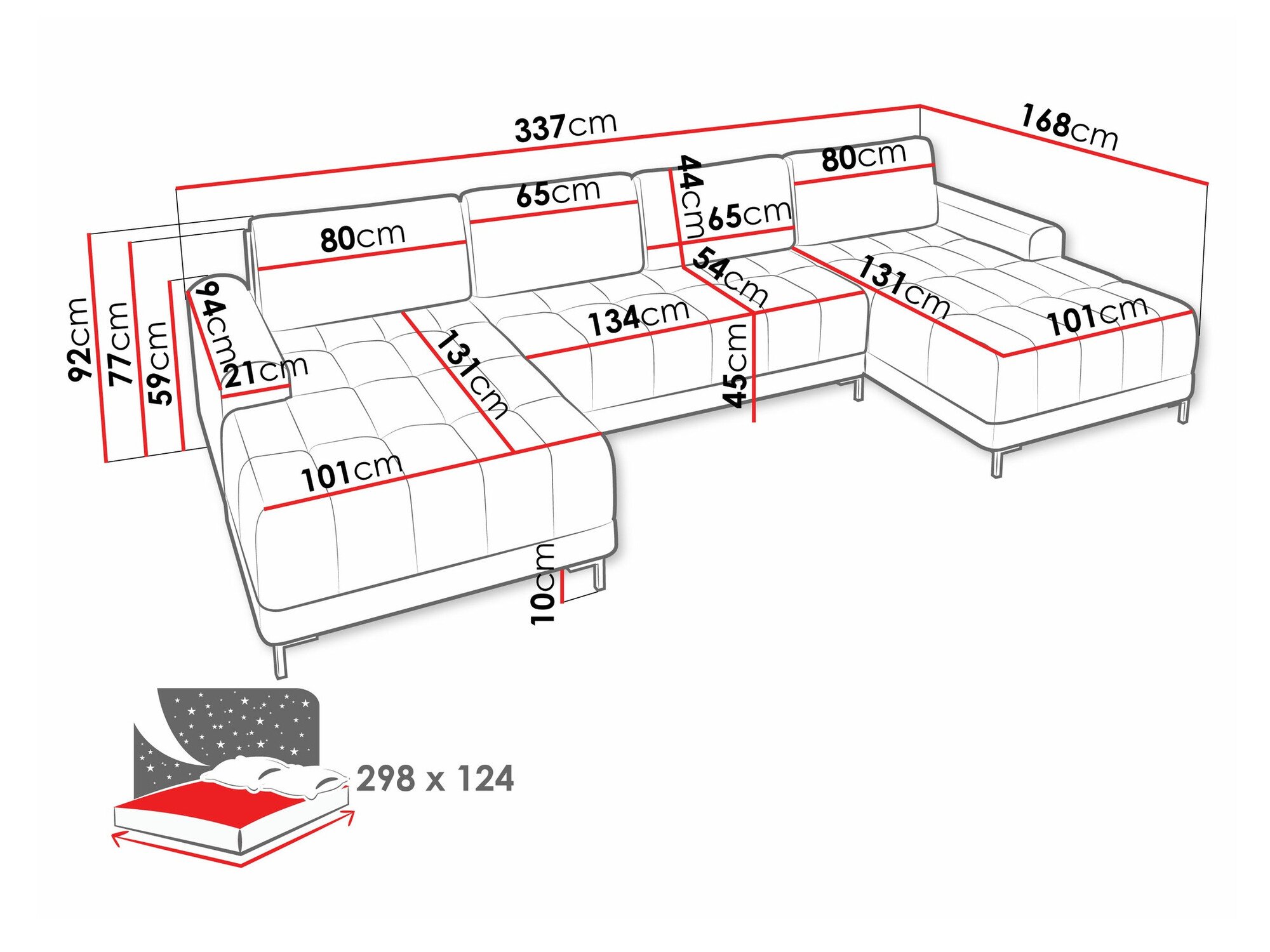 Canapé d'angle Stonecrest 101 (Velo 623)