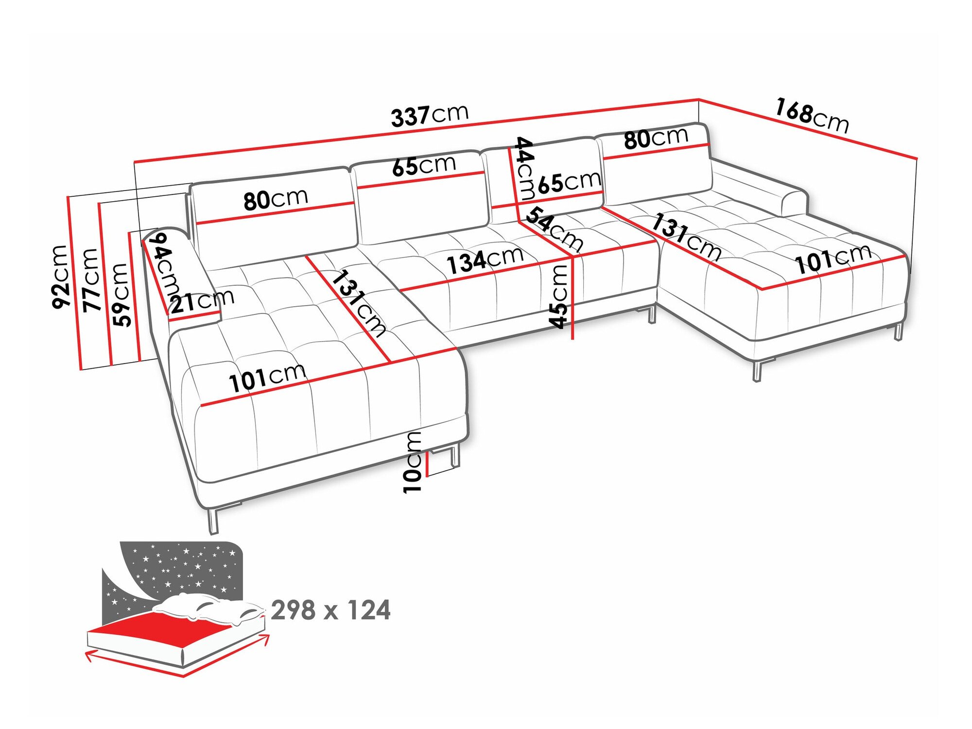 Canapé d'angle Stonecrest 101 (Velo 633)