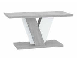 Table basse Goodyear 128 (Gris + Blanc)