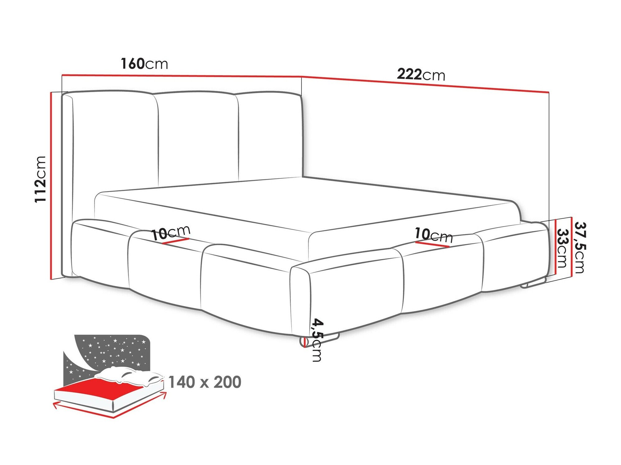 Lit Comfivo Fabrica (Kronos 46)
