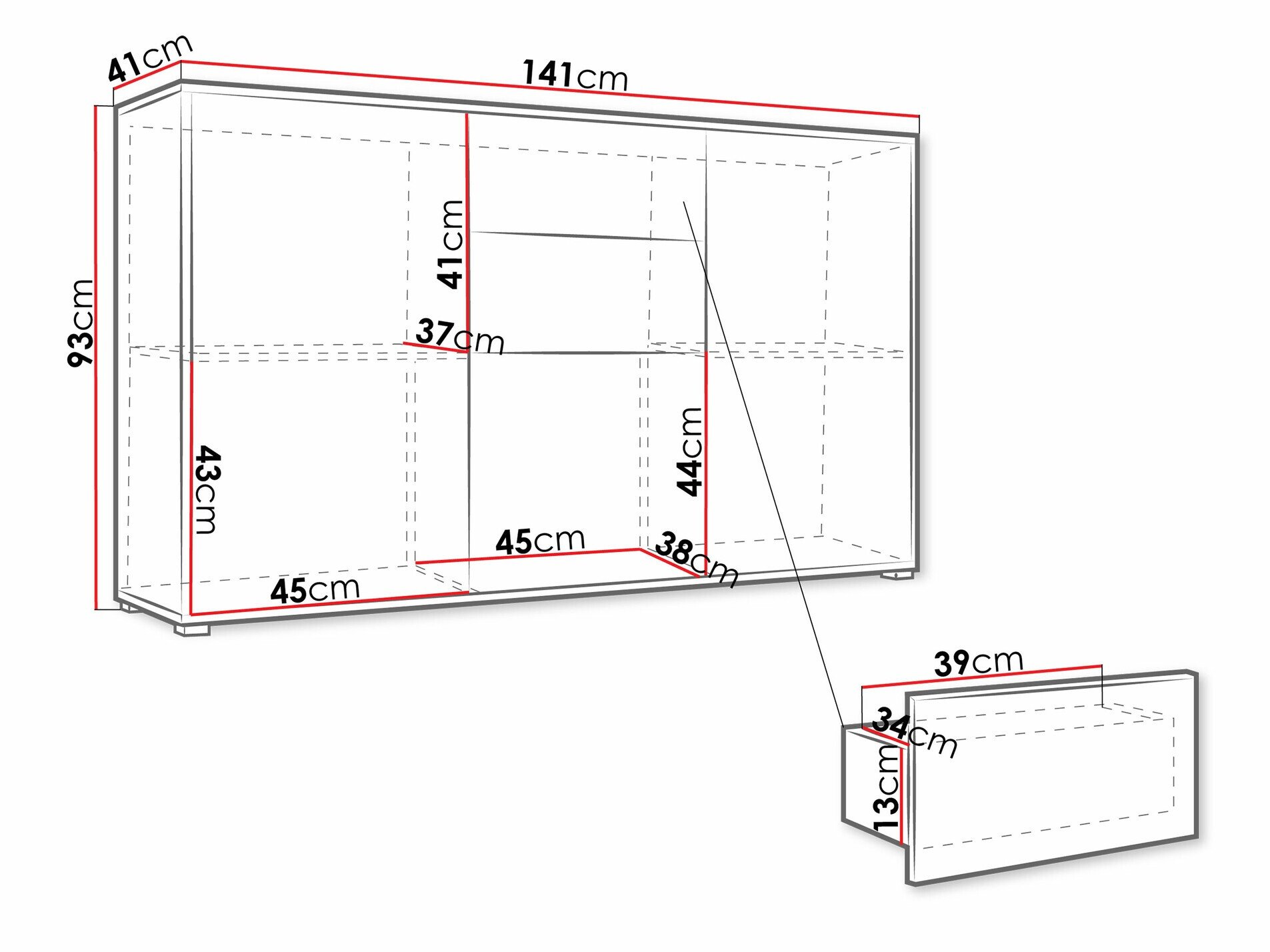 Commode Comfivo Fersoe 100 (Cachemire)