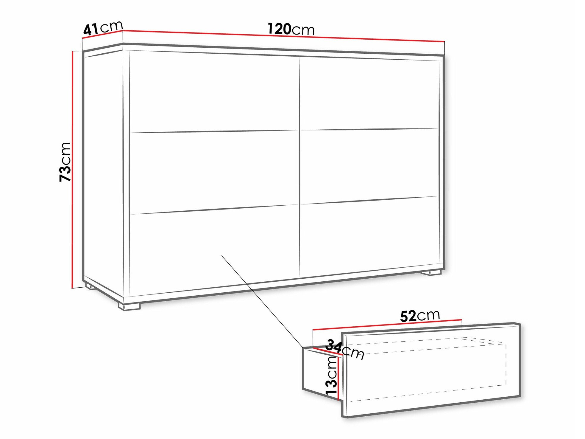 Commode Comfivo Tutela II (Cachemire)