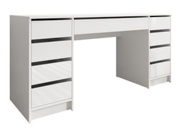 Bureau Comfivo 401 (Blanc brillant + Blanc)