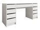 Bureau Comfivo 401 (Blanc brillant + Blanc)