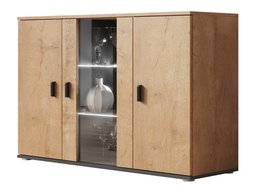 Buffet Tornola 106 (Chêne de Lefkas + Noir)