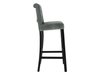Chaise de bar Jackson 100 (Noir + Magic Velvet 2217)