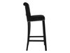 Chaise de bar Jackson 100 (Noir + Magic Velvet 2219)