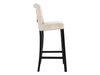 Chaise de bar Jackson 100 (Noir + Magic Velvet 2250)