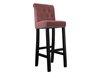 Chaise de bar Jackson 100 (Noir + Magic Velvet 2258)