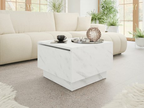 Table basse Goodyear 133 (Marbre blanc)