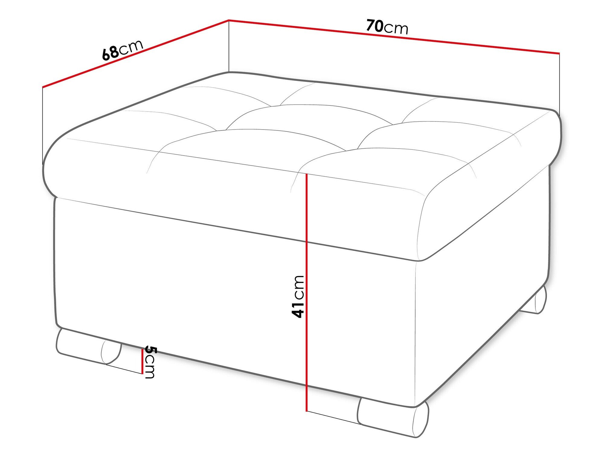 Pouf Comfivo Gemma (Sicuro 35)