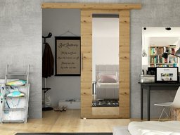 Porte coulissante Closico Fundus IV (Chêne Artisan)