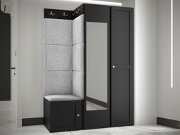 Meuble d'entrée Hartford 380 (Noir)