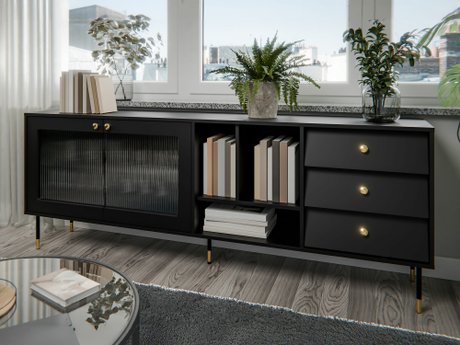 Commode Feletri 104 (Noir)