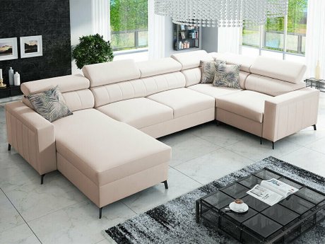 Canapé d'angle Sarasota 153 (Mono 231 + Botanical 36)