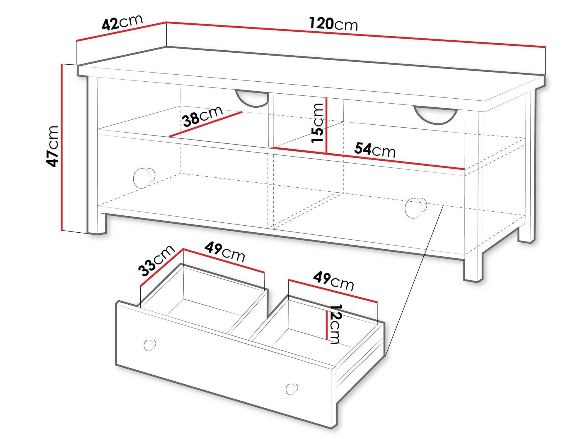 Meuble TV Fresno 109