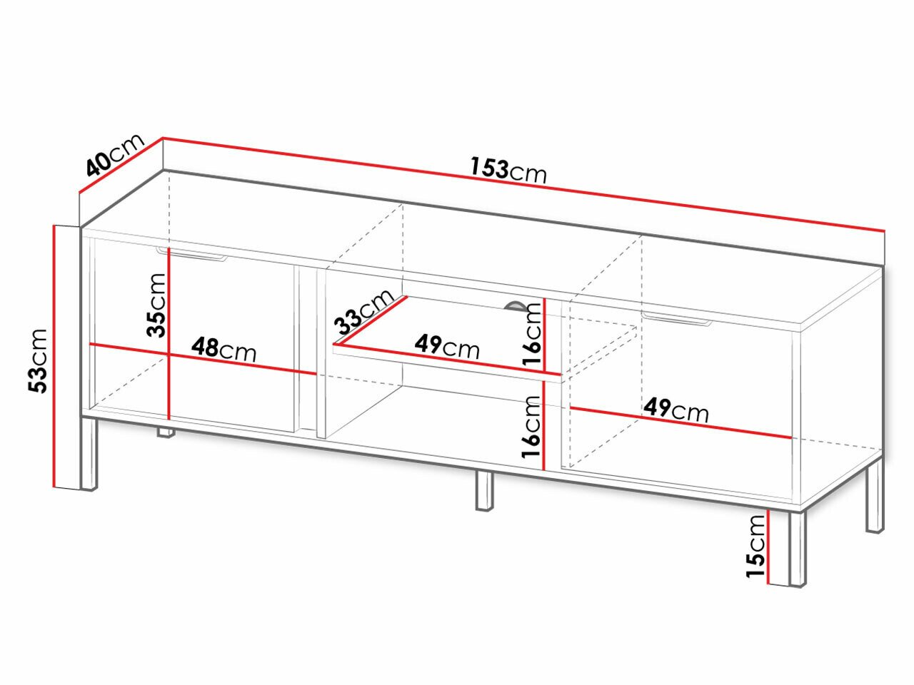 Meuble TV Velsoru 106