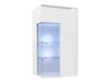 Armoire murale Florem I (Blanc + Blanc brillant)