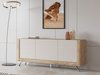 Buffet Sovera 103 (Chêne doré + Cachemire)