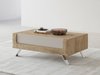 Table basse Sovera 108 (Chêne doré + Cachemire)