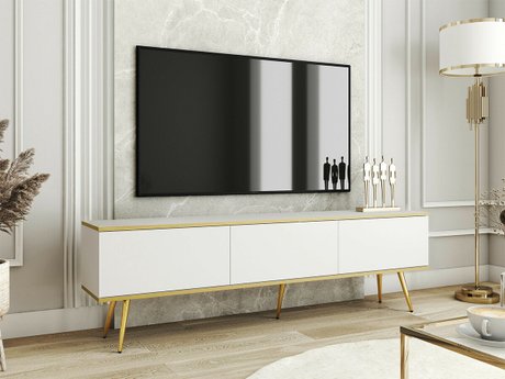 Meuble TV Felduno 102 (Blanc)