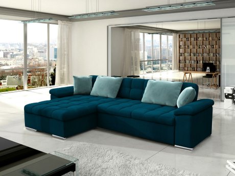 Canapé d'angle Comfivo Mica II (Venus Velvet 2911 + Prestige 2771)