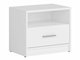 Table de chevet Novsore 102 (Blanc)