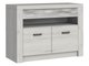 Meuble TV Serfeno 107 (Artisanat blanc)