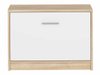 Meubles à chaussures Novsore 111 (Sonoma chêne + Blanc)