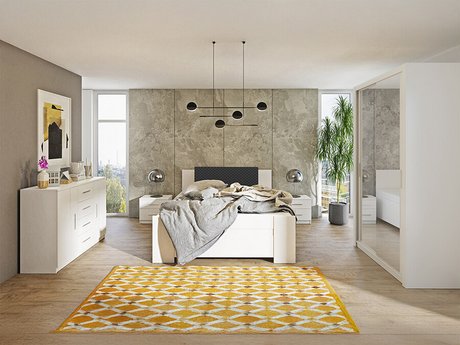 Ensemble de chambre Catromi 112 (Blanc + Soft Pik 011)