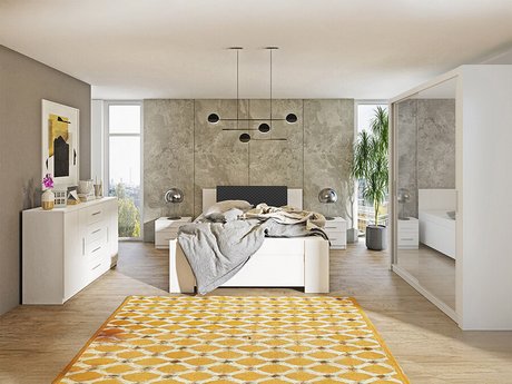 Ensemble de chambre Catromi 113 (Blanc + Soft Pik 011)