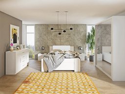 Ensemble de chambre Catromi 113 (Blanc + Soft Pik 017)