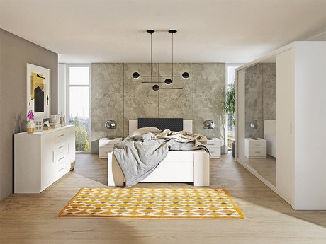 Ensemble de chambre Catromi 115 (Blanc + Soft Pik 011)