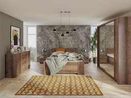 Ensemble de chambre Catromi 121 (Chêne du Monastery)