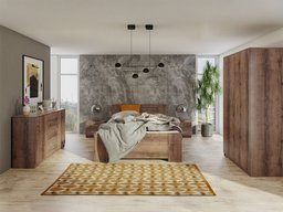 Ensemble de chambre Catromi 123 (Chêne du Monastery)